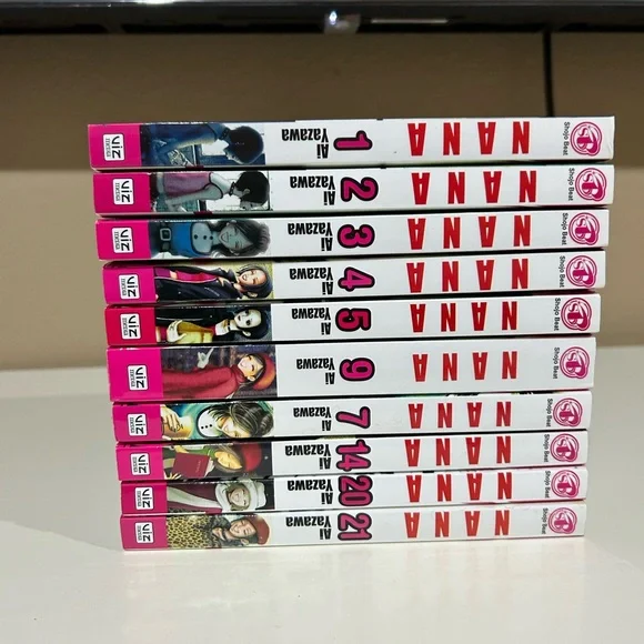 NANA Manga Volumes Lot of (10 TOTAL) 1-5, 7, 9, 14, 20-21 - Picture 3 of 4